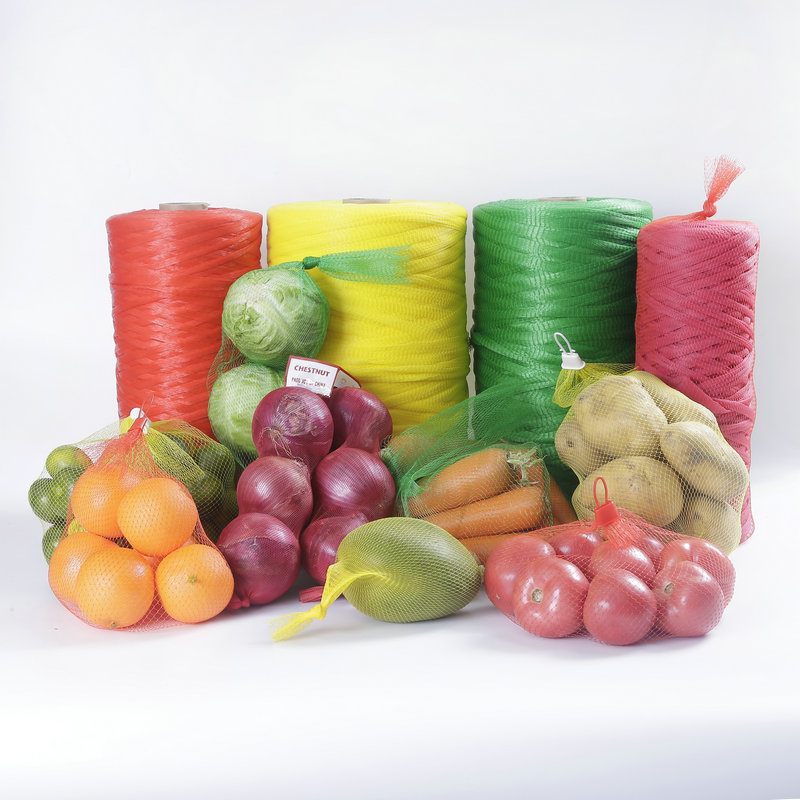 رول کیسه میوه پلاستیکی با رنگ های مختلف خالص اکسترود شده