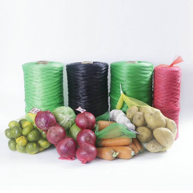 رول کیسه میوه پلاستیکی با رنگ های مختلف خالص اکسترود شده